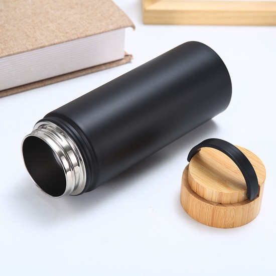 New 304 stainless steel vacuum thermos with handle and bamboo lid, double-layer vacuum space flask, outdoor sports hiking kettle, wholesale New 304 stainless steel vacuum thermos with handle and bamboo lid, double-layer vacuum space flask, outdoor sports hiking kettle, wholesale