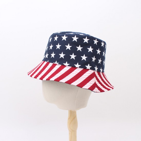Baseball cap, American flag digital print cap, outdoor sun visor, cross-border personalized sun hat
