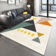 Modern geometric bedroom rug, Nordic wall-to-wall carpet for living room sofas, home interior bedside decorative mat Modern geometric bedroom rug, Nordic wall-to-wall carpet for living room sofas, home interior bedside decorative mat