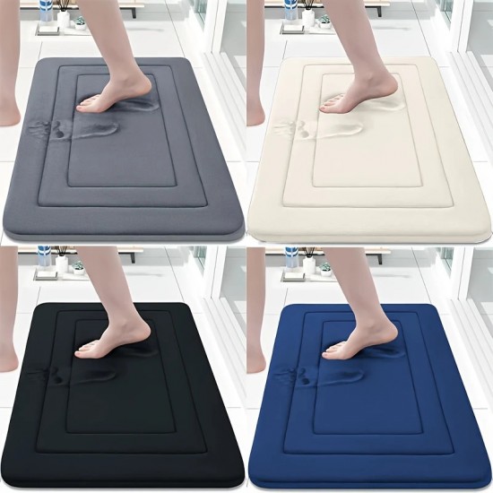 Temu Amazon spot shipping, cross-border zigzag pattern coral fleece floor mat, factory wholesale, non-slip bathroom mats Temu Amazon spot shipping, cross-border zigzag pattern coral fleece floor mat, factory wholesale, non-slip bathroom mats
