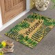Cross-border doormat, factory wholesale, Amazon entryway mat, Welcome series stain-resistant mat.