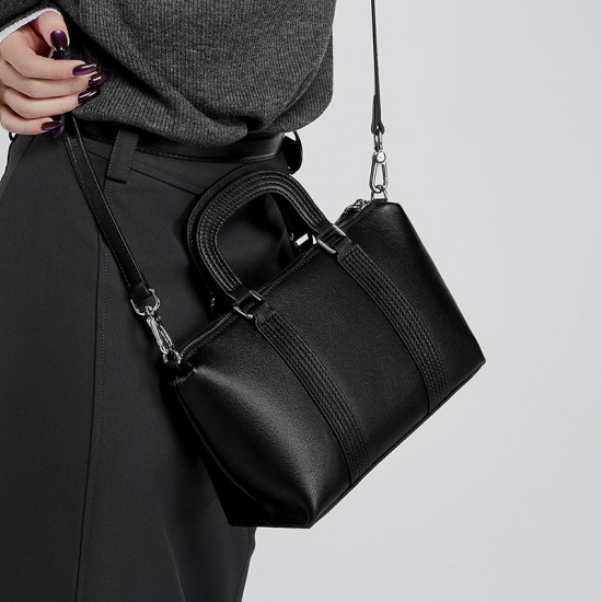 2025 New Style Mini Shoulder Bag, Spring/Summer Wholesale top-grain cowhide saddle bags, genuine leather women's bags, versatile Evelyn crossbody small bag