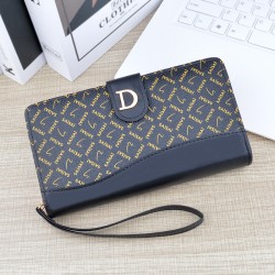 New women's wallet - short style wallet, women's student, leather wallet with folding large capacity soft leather wallet, mini small wallet