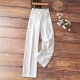 Four seasons European style women's wear new style cross-border elastic waist high-quality design sense artistic texture casual pants for women 2025 Four seasons European style women's wear new style cross-border elastic waist high-quality design sense artistic texture casual pants for women 2025