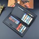 New style women's wallet - short style money holder for women, fashionable simple large capacity folding soft leather wallet, small purse.