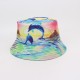 Spring and summer cap, whale digital print sun hat, reversible outdoor sun visor, student couple's hat