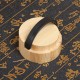 304 stainless steel thermos with portable lid, stylish bamboo-grain straight cup, portable office tea cup