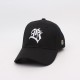 Women's baseball cap with letter embroidered cap, versatile outdoor casual sun hat, couple's curved brim trendy hat
