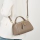 Genuine leather elegant women's bag, 2025 new retro and simple classic Boston handbag, cowhide crossbody shoulder bag