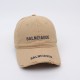 Women's baseball cap, washed and distressed, embroidered with letters, versatile sun protection hat for couples, casual and trendy.