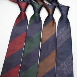 8cm thick-striped ties, available for wholesale, men's and women's vintage shirts, suits, and uniforms.