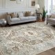 TEMU Cross-border Persian Living Room Carpet, Bedroom Stain-Resistant, Easy-Care, Dust-Resistant, Easy-Care, Bedside Decorative Blanket