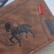 Handbag for women - long style zipper handbag with strap, soft leather wallet, fashionable patchwork handbag for mother, multi-card bag for card holder