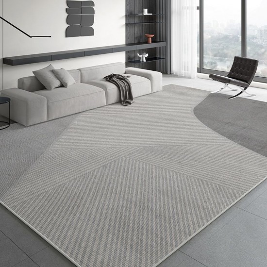 Cross-border minimalist, light luxury decorative wall-to-wall carpet, non-slip, easy-care sofa cushion, and bedroom bedside rug