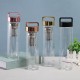 Factory-direct portable glass mugs, scald-resistant, high-temperature water mugs with filters, wholesale