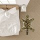 Cross-border Amazon animal imitation tiger print carpet, imitation cashmere bedroom, stain-resistant, skin-friendly bedside rug for living room