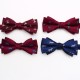 New striped colorblock double-layered bow ties, business-chic, British-style suit accessories, wedding bow tie manufacturers, wholesale