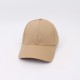 A versatile solid-color baseball cap for women, a curved-brim hat with an embroidered logo, for outdoor sun protection.