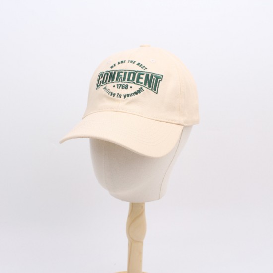 Women's versatile sun visor, flattering face, deep top, wide brim, letter embroidered peaked cap, couple's sun protection sun hat