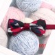 New striped colorblock double-layered bow ties, business-chic, British-style suit accessories, wedding bow tie manufacturers, wholesale