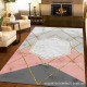Temu cross-border new Nordic simple crystal velvet floor mats for living rooms and coffee tables. Easy-care large rugs