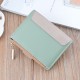 Wallet - women's short style, money clip, female student, Japanese/ Korean style, smooth finish, mini small leather case with zipper, hand-held, fashionable, mixed color card case New men's wallet - long style men's purse - men's vertical style fashionabl Wallet - women's short style, money clip, female student, Japanese/ Korean style, smooth finish, mini small leather case with zipper, hand-held, fashionable, mixed color card case New men's wallet - long style men's purse - men's vertical style fashionabl