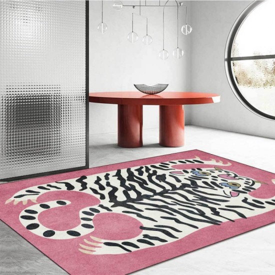 Temu cross-border imitation tiger-print crystal velvet carpet for living room decoration, non-slip, stain-resistant, and easy-care sofa blankets. Temu cross-border imitation tiger-print crystal velvet carpet for living room decoration, non-slip, stain-resistant, and easy-care sofa blankets.