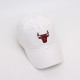 Women's baseball cap, washed and distressed coated cap, bull head embroidered sun hat, outdoor hiking sun hat for men