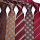 Leier's new coffee-colored ties, men's business, fashionable polyester hand-tied ties, available for wholesale in multiple colors.