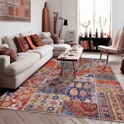 Amazon cross-border patchwork crystal velvet living room decorative cooling carpet, bedroom non-slip bedside blanket, in stock and available for dispatch