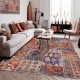 Amazon cross-border patchwork crystal velvet living room decorative cooling carpet, bedroom non-slip bedside blanket, in stock and available for dispatch