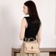 New Top-Grain Cowhide Bag, Large-Capacity Single-Shoulder Handbag, Motorcycle Bag, Women's Commuter Bag, Luxury Crossbody