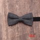 Striped groomsmen bow ties for men, Korean-style cotton printed bow ties for weddings, formal business casual bow ties