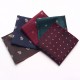 New striped floral pattern men's suit pocket square, men's business retro suit chest scarf, small handkerchief, wholesaler