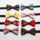 2021 new men's bow ties, polyester casual printed bow ties in stock Wholesale of patterned bow ties