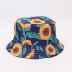 Cross-border spring/Summer mesh hat, Independence Day, micro-embroidered American flag Curved hip-hop baseball cap, outdoor travel sun hat; reversible bucket hat, houndstooth pattern bucket hat, checkered print sun hat, versatile casual sun hat for women;