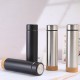 Custom manufacturer's creative cork-bottomed stainless steel vacuum cup, double-layer vacuum straight cup with tea strainer, business gift cup