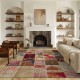 American retro Moroccan carpets, ethnic-style living room sofa coffee table rugs, and bedroom coffee table rugs Wall-to-wall homestay decorative carpet