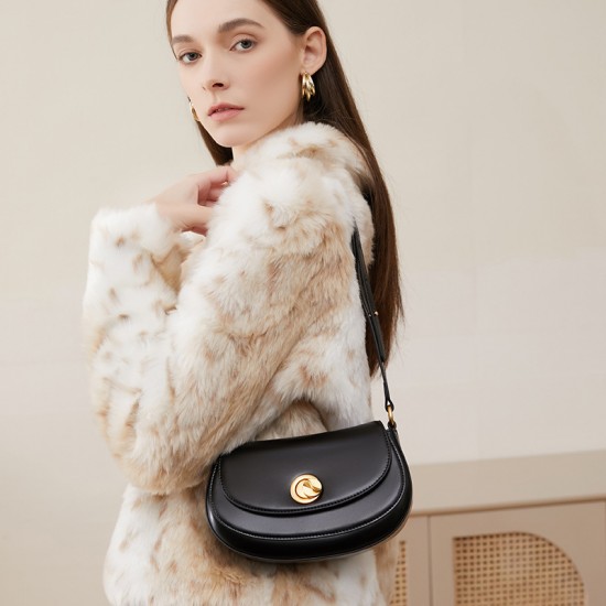 2022 new style women's tote bag, genuine leather simple commuter bag, large-capacity wing bag, shoulder and handbag