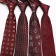 Wine-red vintage men's groom and groomsmen wedding ties, yarn-dyed polyester business ties, wholesale. Wine-red vintage men's groom and groomsmen wedding ties, yarn-dyed polyester business ties, wholesale.