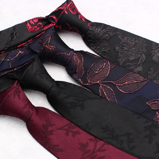 Polyester lamé tie, classic men's 7cm tie, men's burgundy business casual dinner tie. Polyester lamé tie, classic men's 7cm tie, men's burgundy business casual dinner tie.