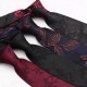 Polyester lamé tie, classic men's 7cm tie, men's burgundy business casual dinner tie. Polyester lamé tie, classic men's 7cm tie, men's burgundy business casual dinner tie.