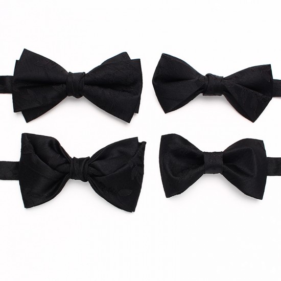 Lei'er men's groom's wedding tie, wedding dress photoshoot, Chinese-style personalized bow tie, fashionable burgundy bow tie, in stock from the manufacturer.