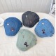 Korean Vintage Washed Denim Forward Hat with Cat Style Summer Multi-functional Big Head Wrap to Make Face Look Smaller Beret for Thieves Hat Korean Vintage Washed Denim Forward Hat with Cat Style Summer Multi-functional Big Head Wrap to Make Face Look Smaller Beret for Thieves Hat