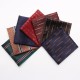 2025 Spring/Summer new jacquard yarn-dyed polyester silk small square handkerchiefs for men, fashionable suit pocket squares.