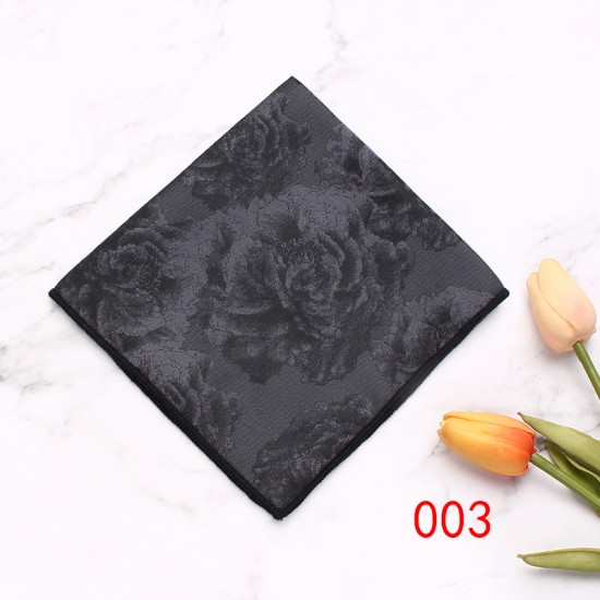 Leier men's business wedding suit pocket squares, patterned chest scarves, and small square handkerchiefs, suit accessories.