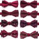 Leier, in stock, men's red wedding bow ties, tie flowers, casual bow ties for groomsmen, business bow ties