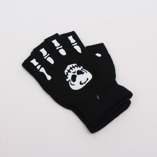 Outdoor autumn and winter knitted beanies with flame jacquard patterns, outdoor warm hooded hats, couple's earmuffs Outdoor autumn and winter knitted beanies with flame jacquard patterns, outdoor warm hooded hats, couple's earmuffs