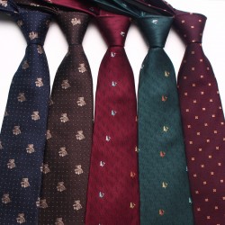 New business men's ties. 8cm professional casual striped hand-tied ties for suit accessories, available from manufacturers.