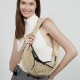 New runway woven women's bag, stylish and versatile, contrasting color, fishing net and horn net bag